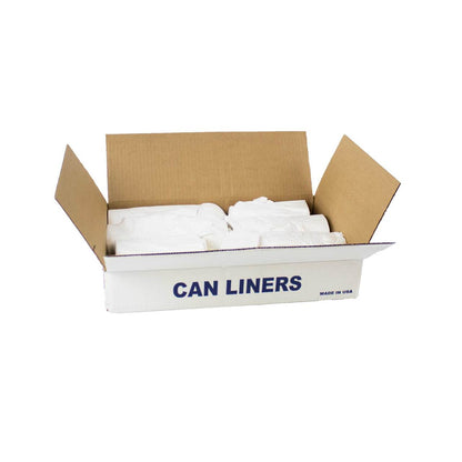 LLDPE Can Liner, 24" x 32", 12-16 gal., White