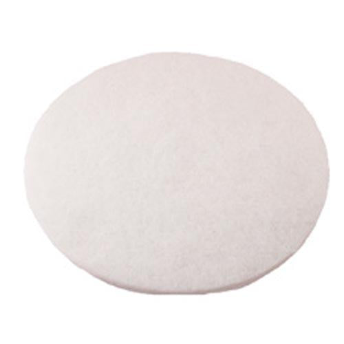 Performance Plus Round Polishing Pad, 20", White